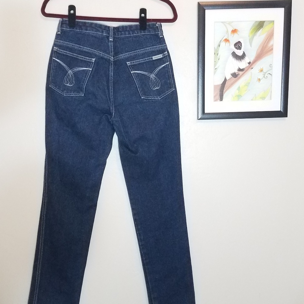 Calvin Klein Vintage jeans High waisted straight - Picture 7 of 8